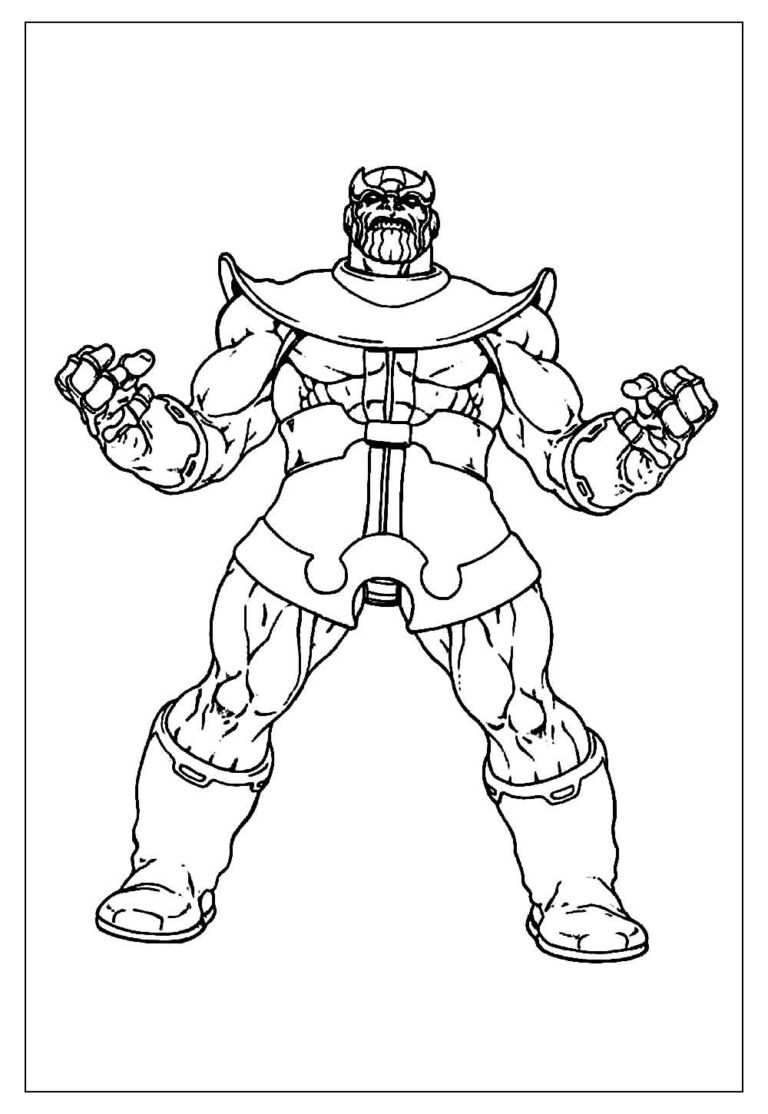 Desenhos Do Thanos Modelos Para Colorir The Best Porn Website