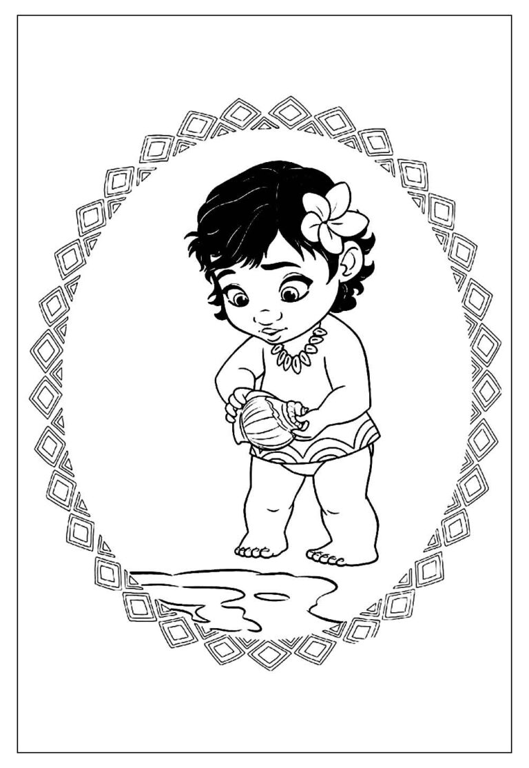 Desenhos Da Moana Modelos Para Colorir Tudo Para Colorir