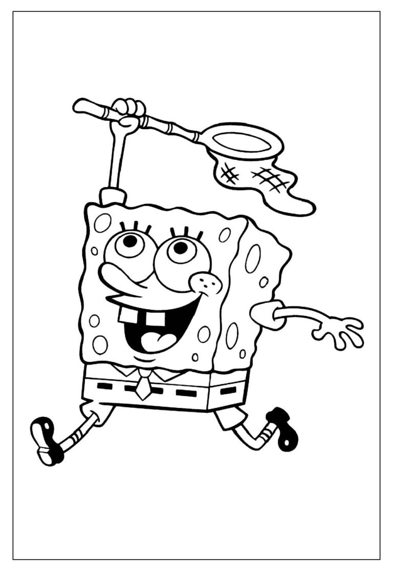 Desenhos Do Bob Esponja Para Colorir E Pintar Tudo Para Colorir