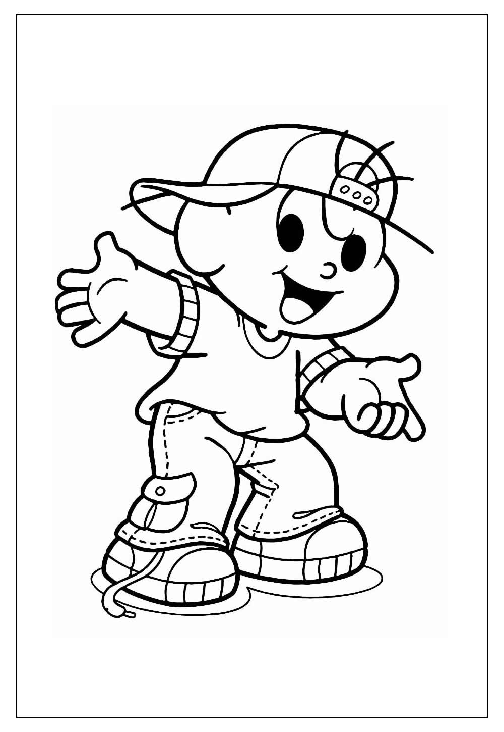 Desenhos Do Cebolinha Para Colorir E Imprimir Tudo Para Colorir