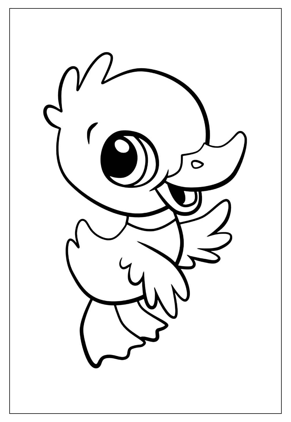 Desenhos De Pato Para Colorir E Pintar Tudo Para Colorir