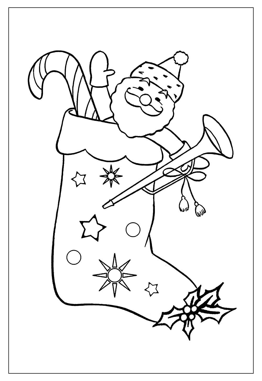 Desenhos Do Papai Noel Para Colorir E Pintar Tudo Para Colorir