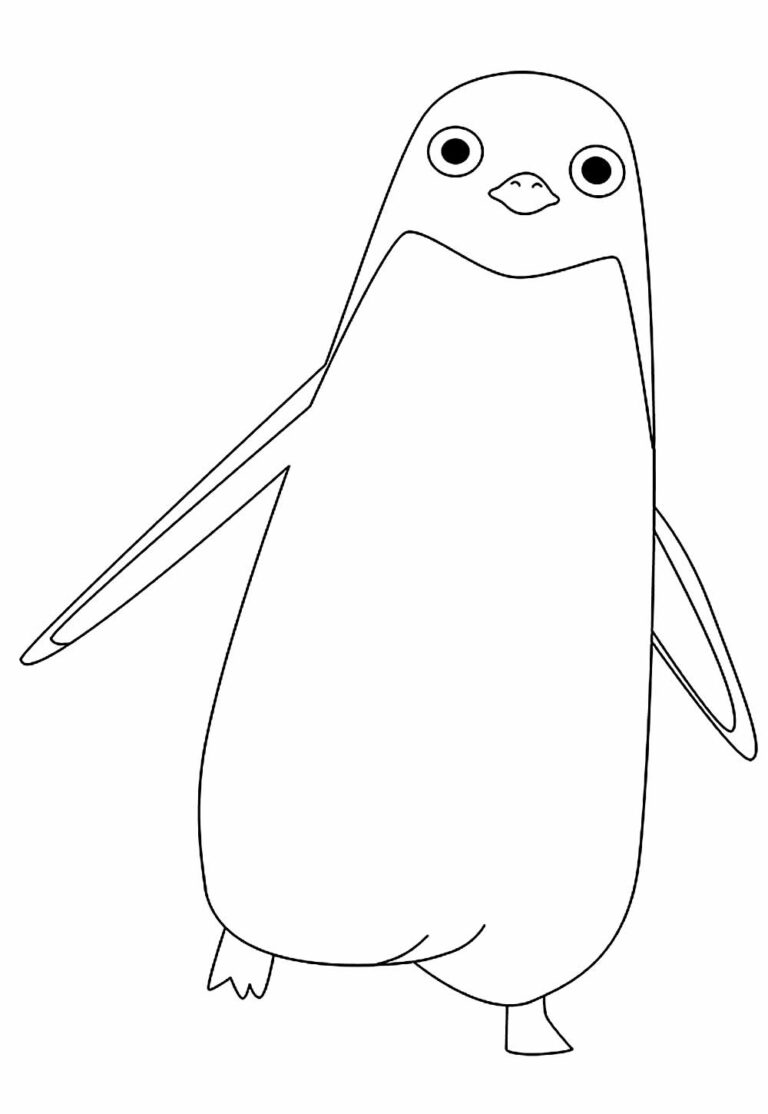 Desenhos De Pinguins Para Colorir E Pintar Tudo Para Colorir