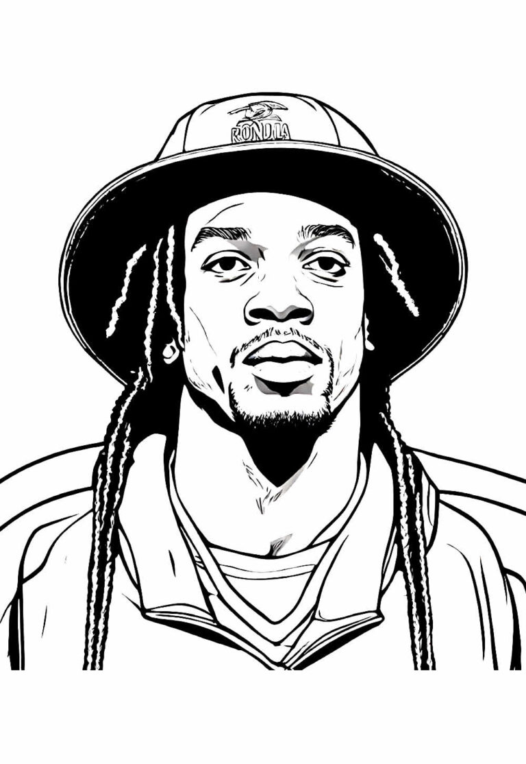 Desenhos Do Ronaldinho Ga Cho Para Colorir Tudo Para Colorir