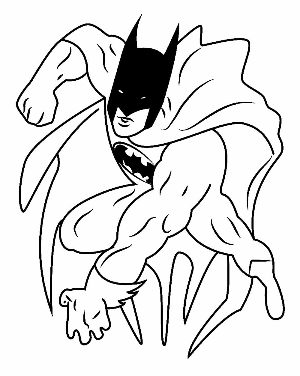 Desenhos Batman Pintar