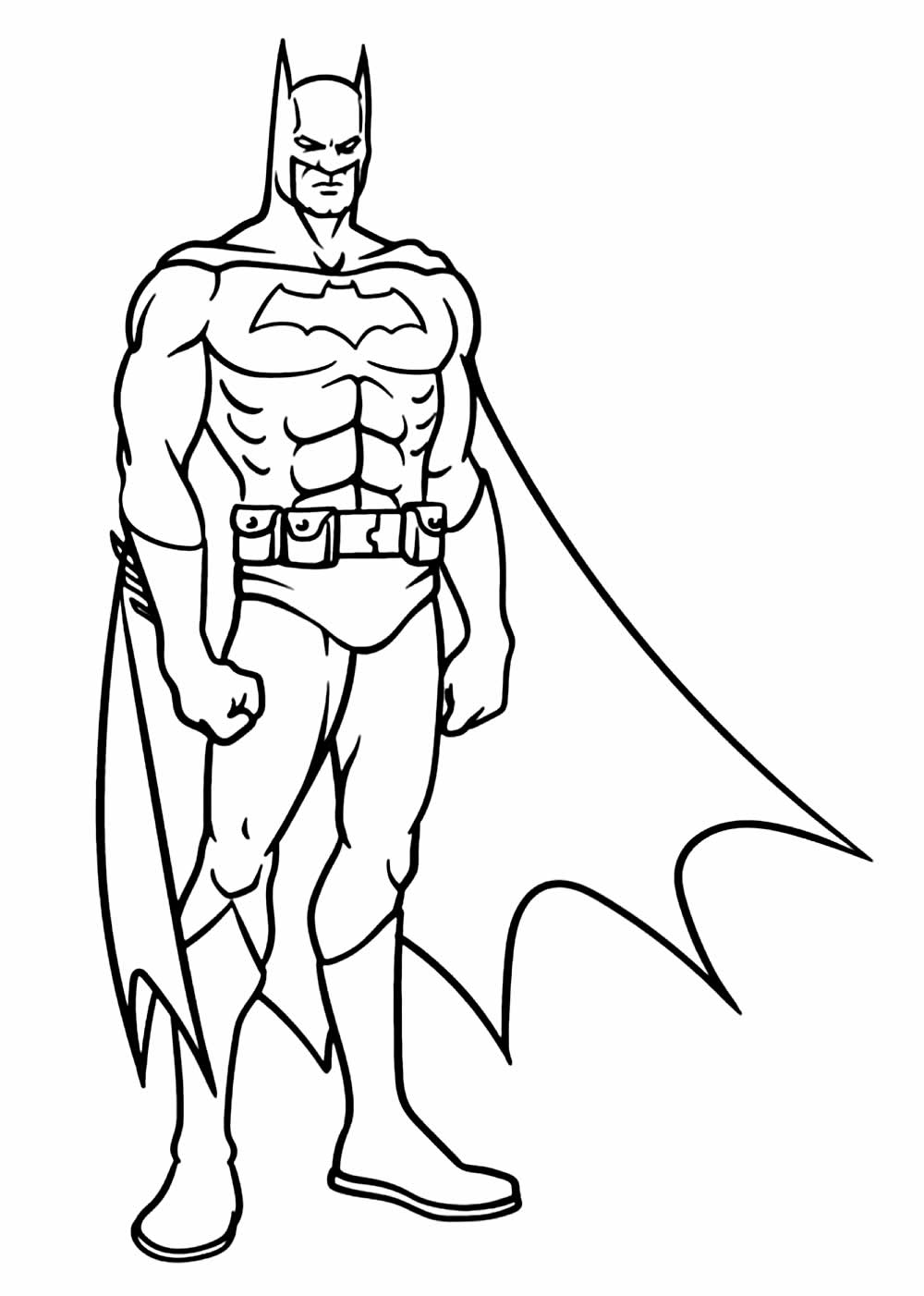 Desenhos Batman Colorir