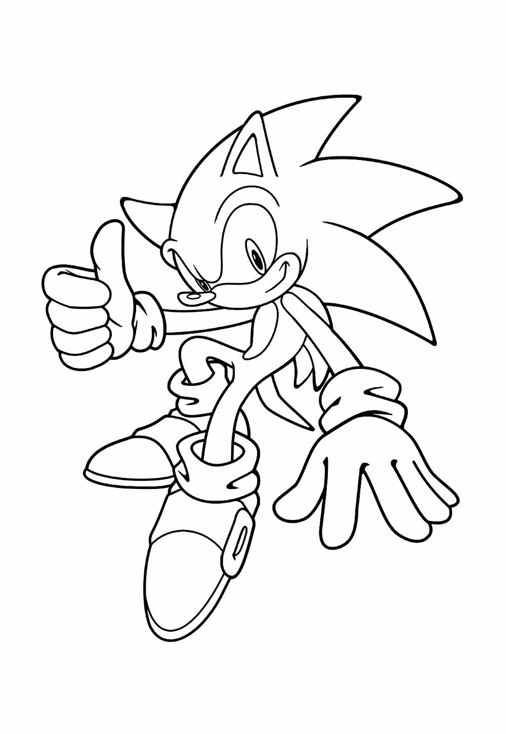 Colorir Sonic