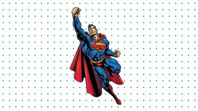 Desenhos do Super-Homem para colorir