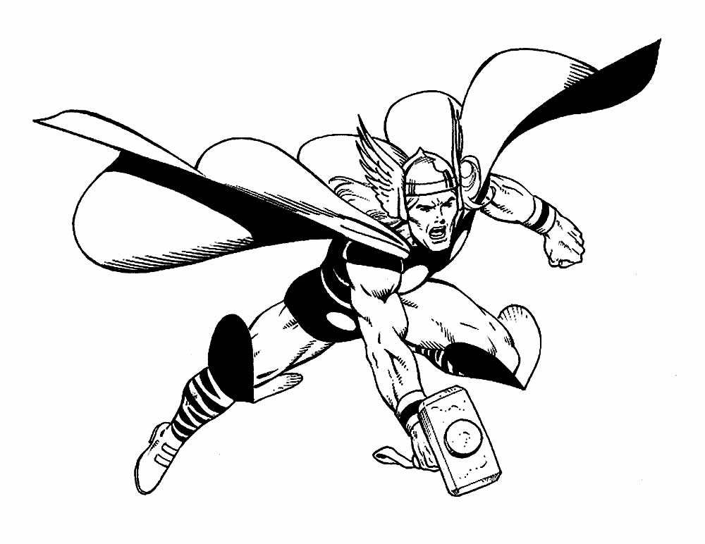 Desenho de Thor