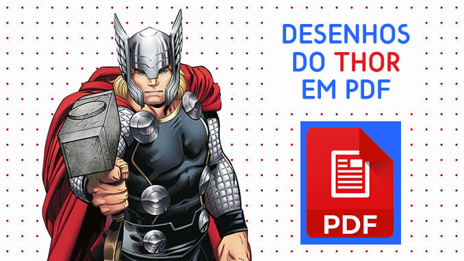 Desenhos de Thor em PDF
