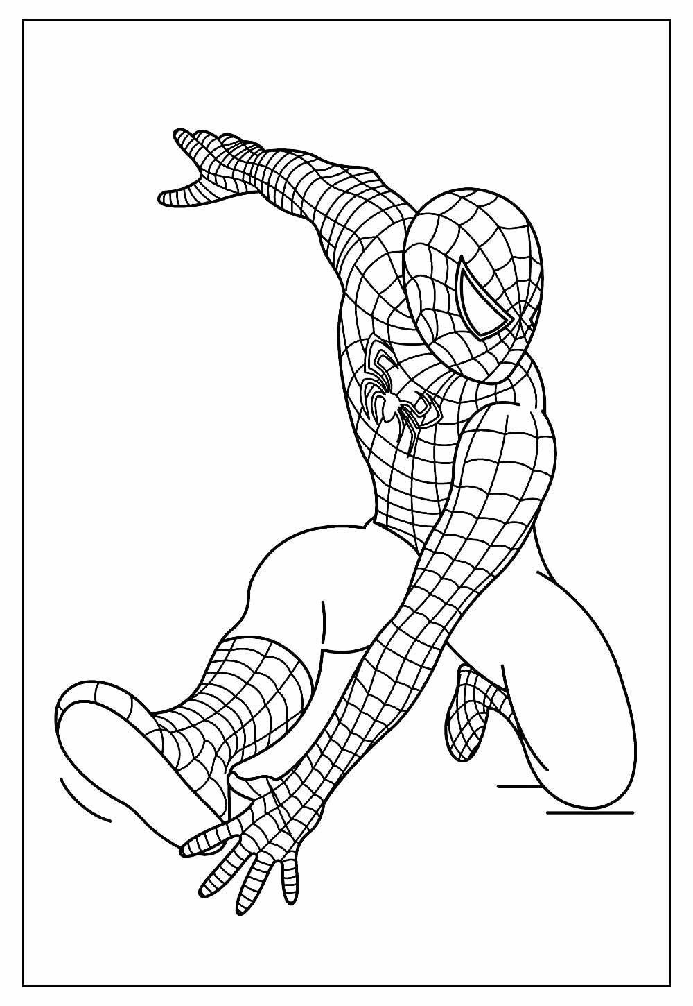 Desenho do Homem-Aranha