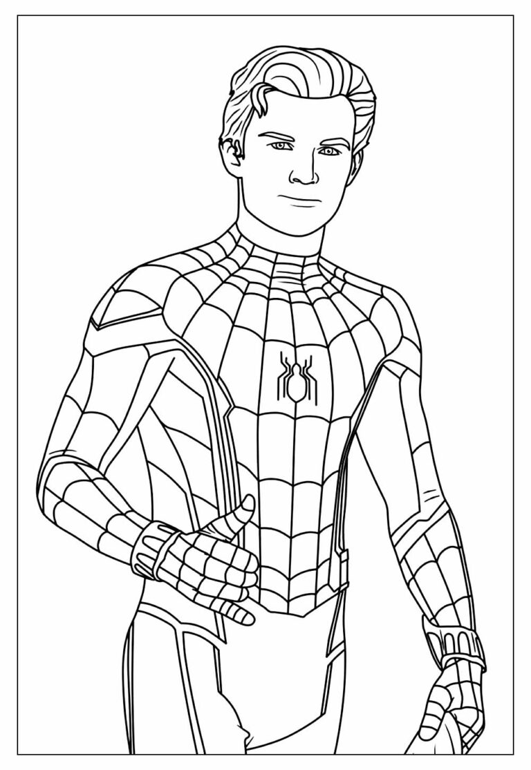 Desenhos do Homem-Aranha para Colorir e Imprimir