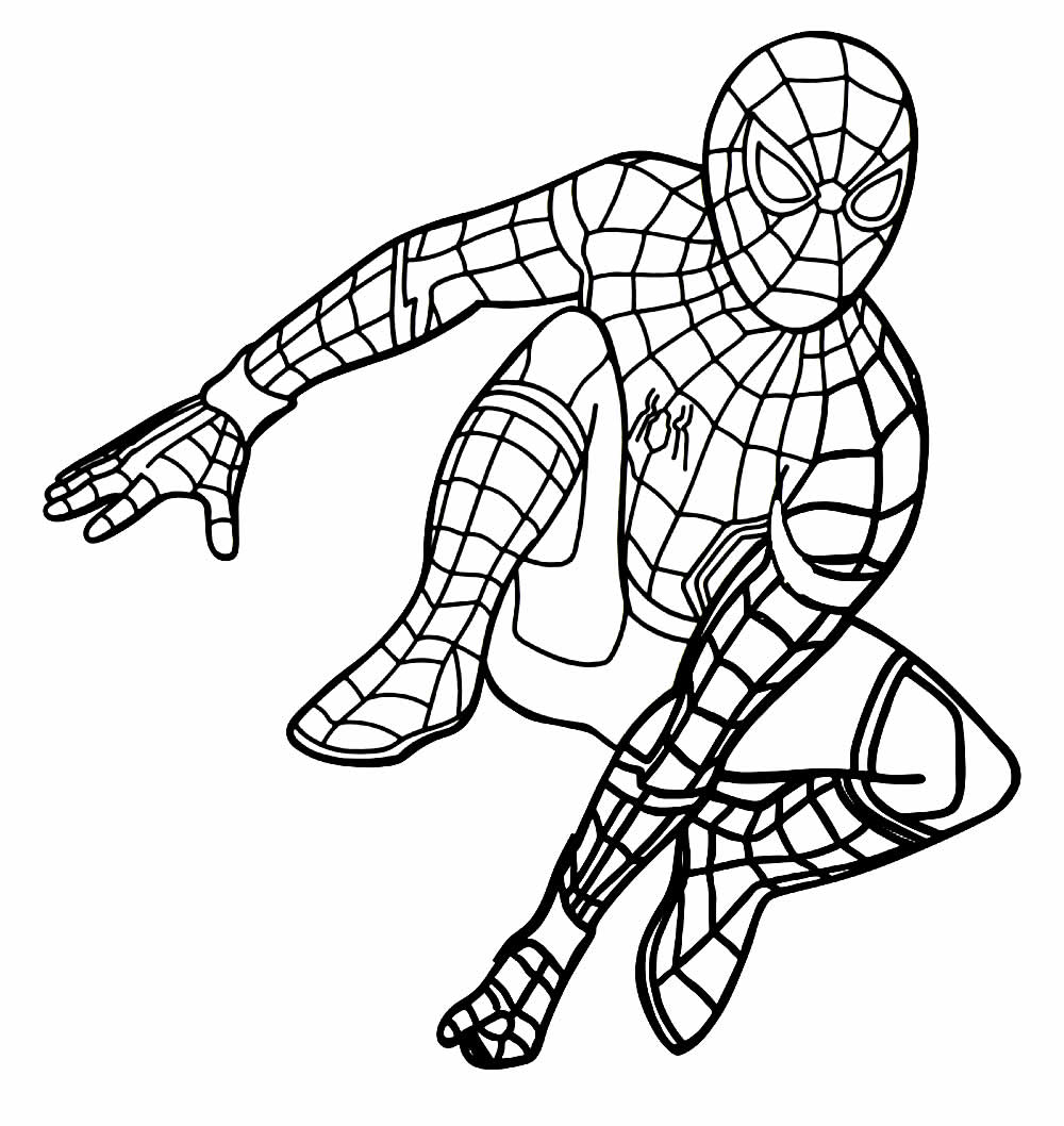 Desenhos Homem-Aranha Colorir