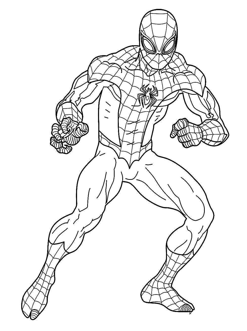 Homem-Aranha Desenho Pintar