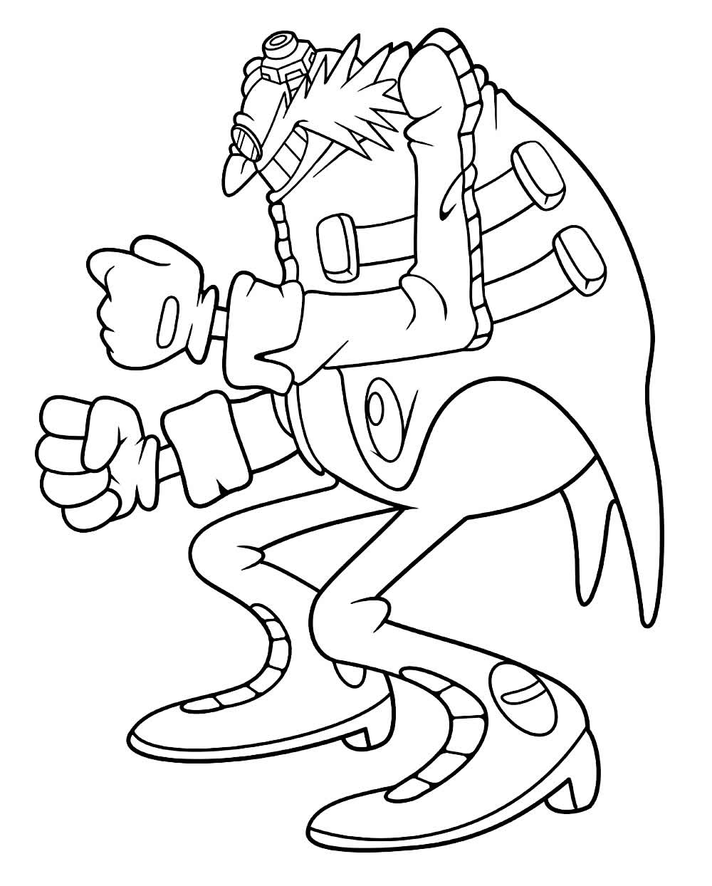 Desenhos Sonic Colorir - Robotnik