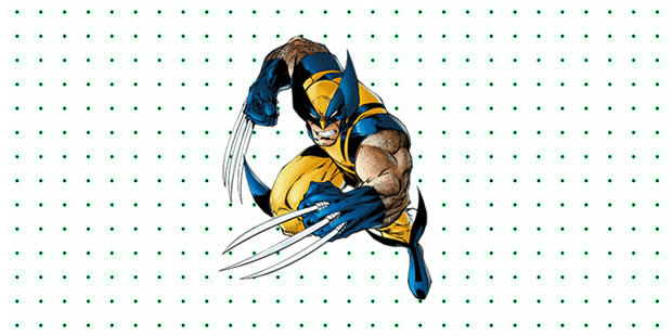 Desenhos do Wolverine para pintar