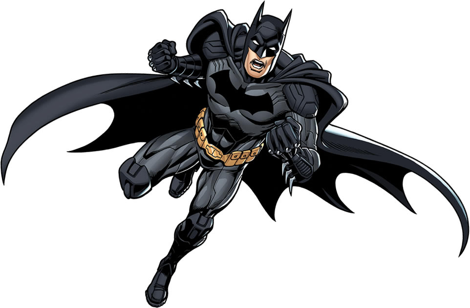 Modelo Colorido do Batman