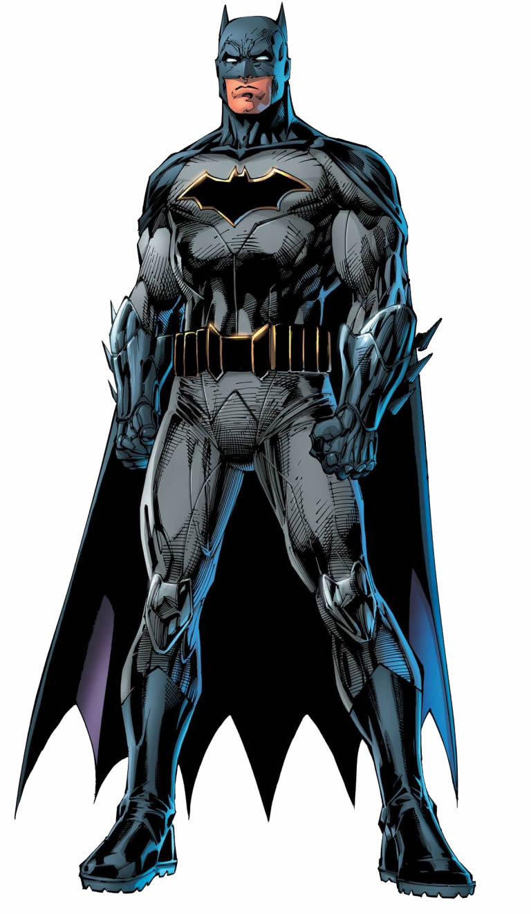 Molde Colorido do Batman pra imprimir