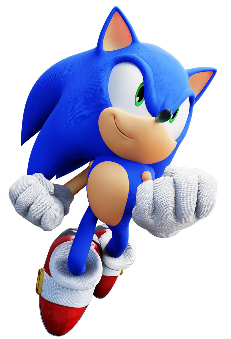 Molde Colorido de Sonic