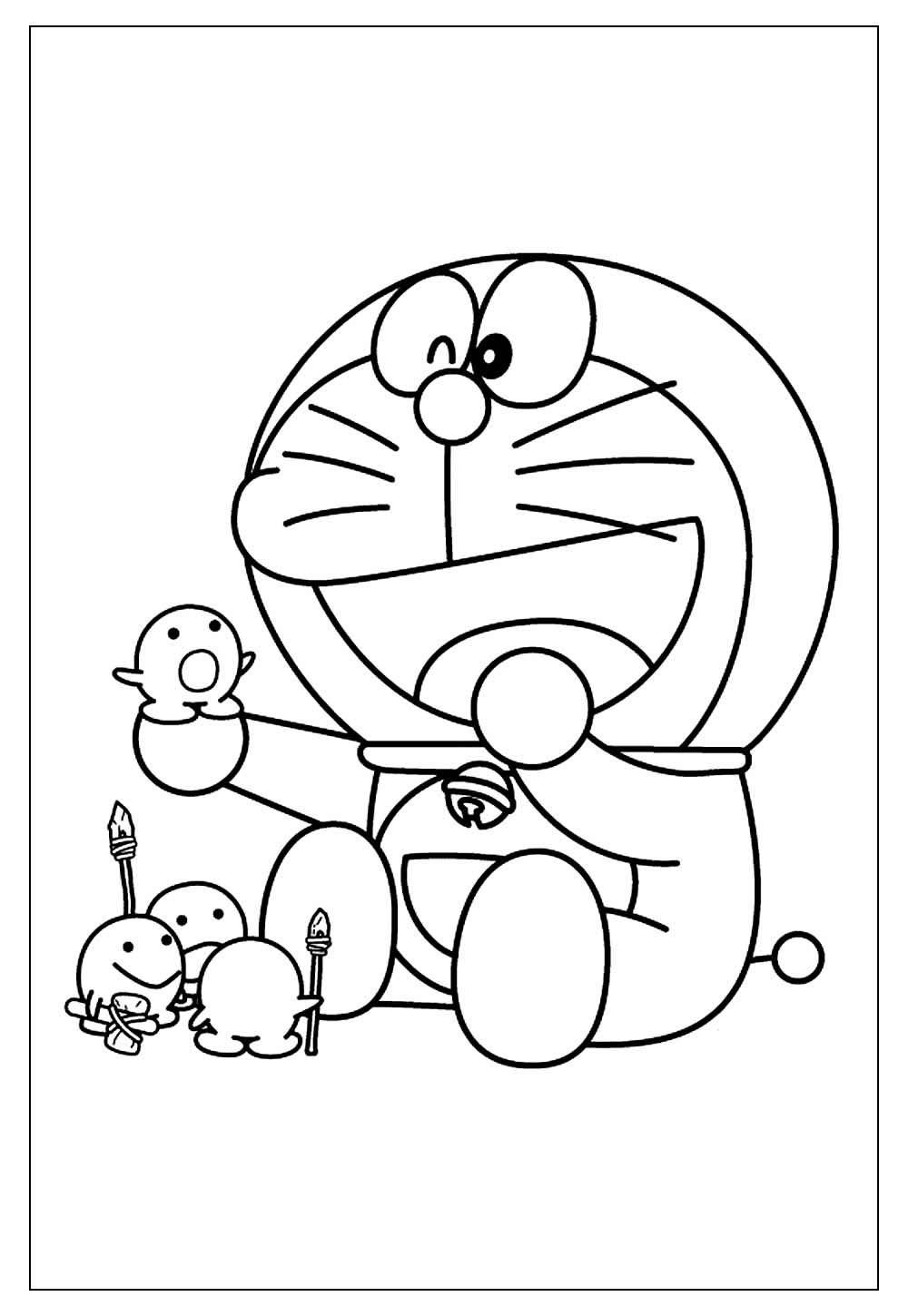 Desenhos Do Doraemon Modelos Para Colorir Tudo Para Colorir