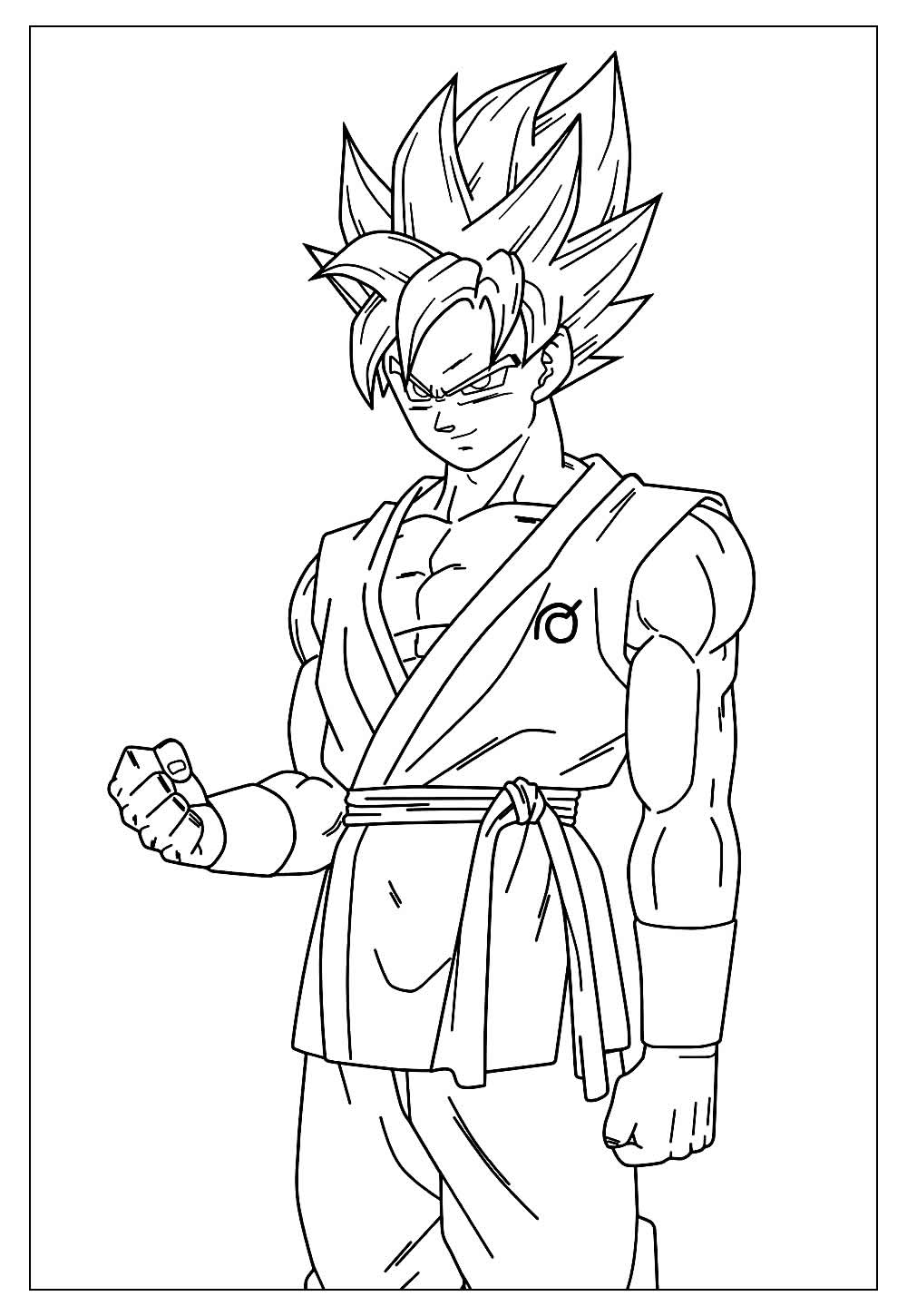 Desenhos de Dragon Ball Z para Colorir e Pintar