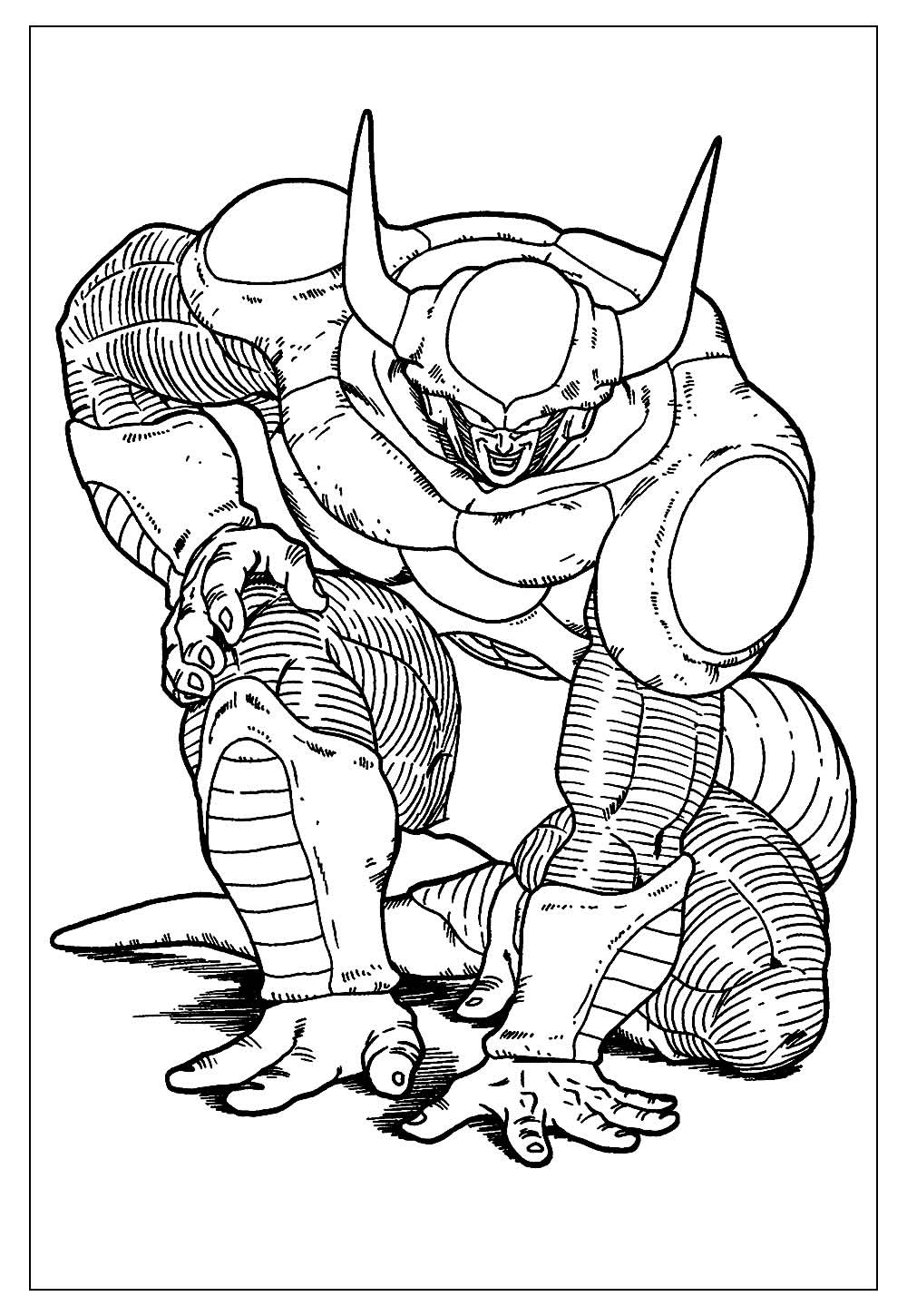 Desenhos de Dragon Ball Z para Colorir e Pintar