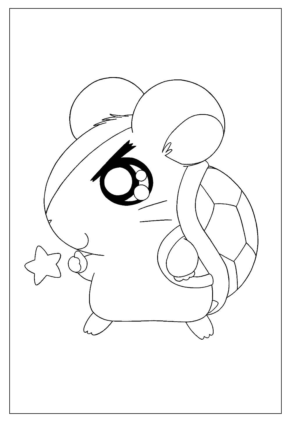 Desenhos De Hamtaro Modelos Para Colorir Tudo Para Colorir