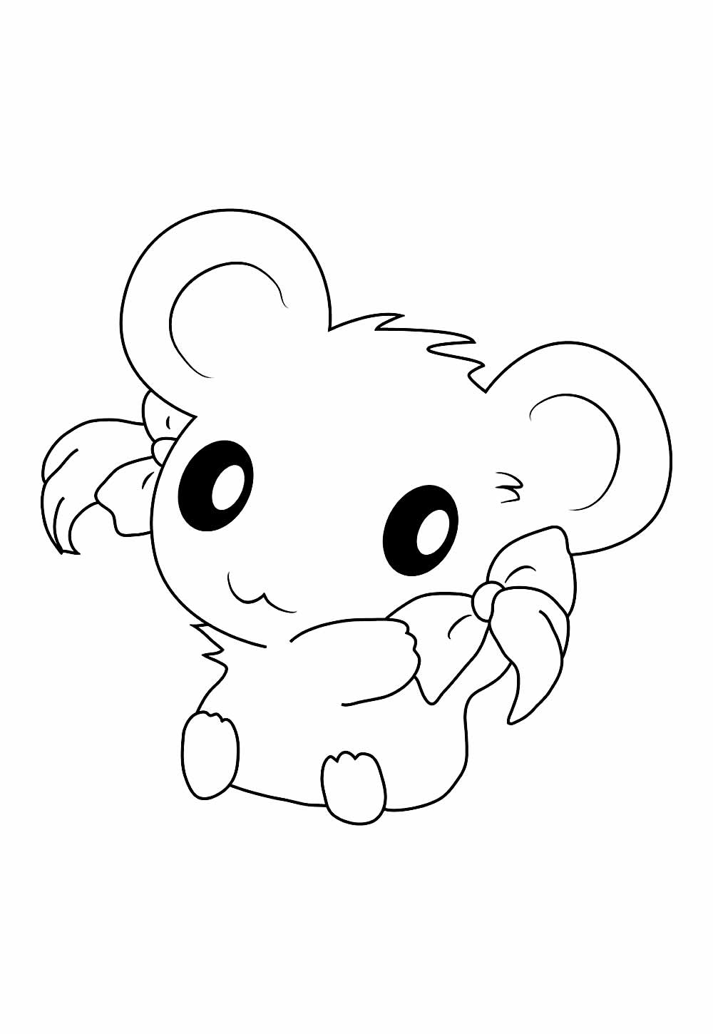 Hamtaro para pintar