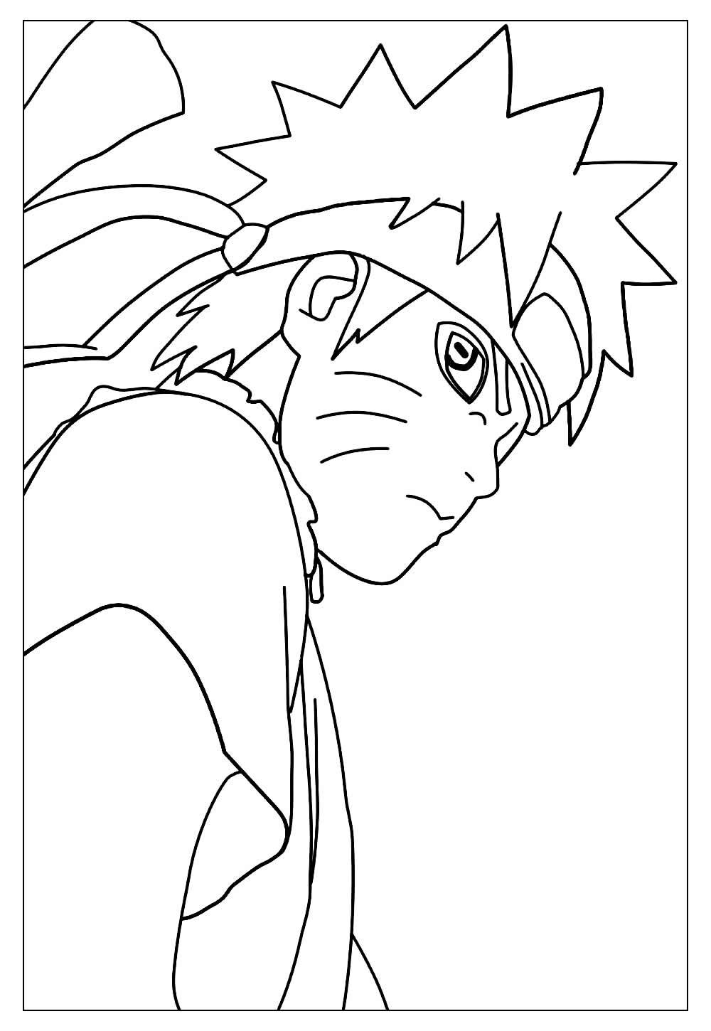 Olha que desenho legal do Naruto. - Desenho para Desenhar