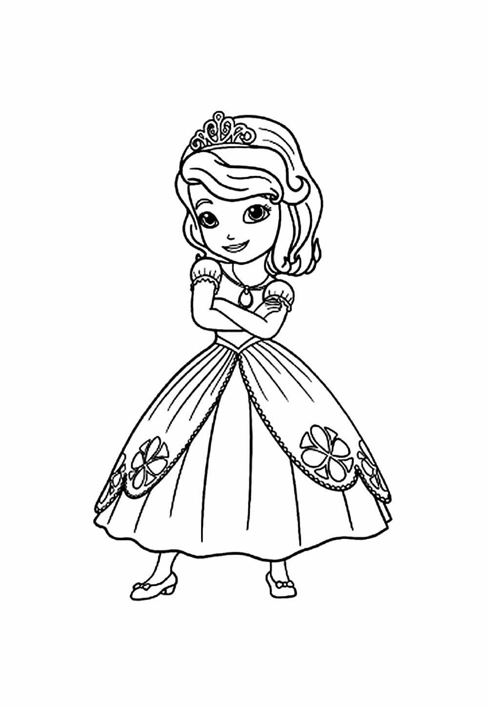 Desenho da Princesa Sofia