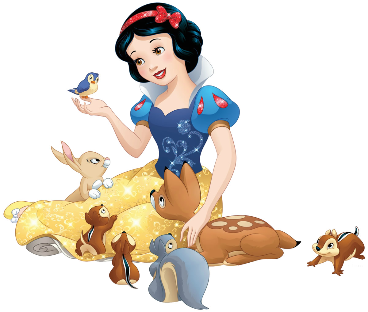Desenhos da Branca de Neve - Modelos para Colorir