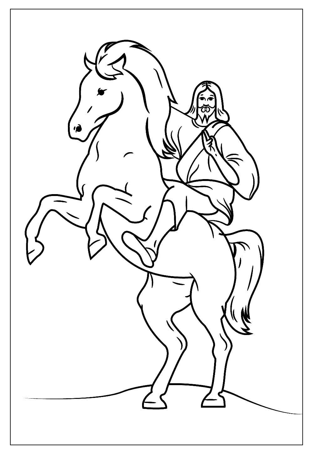 Desenho de Cavalos