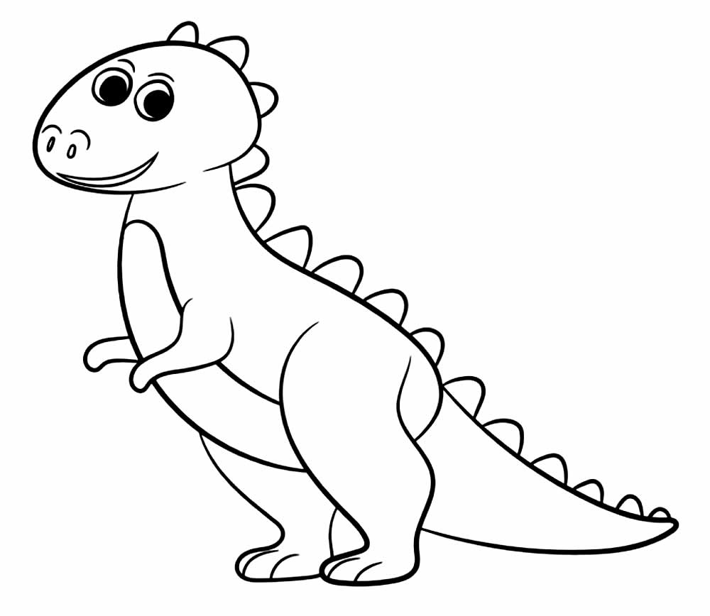 Desenho de Dinossauro