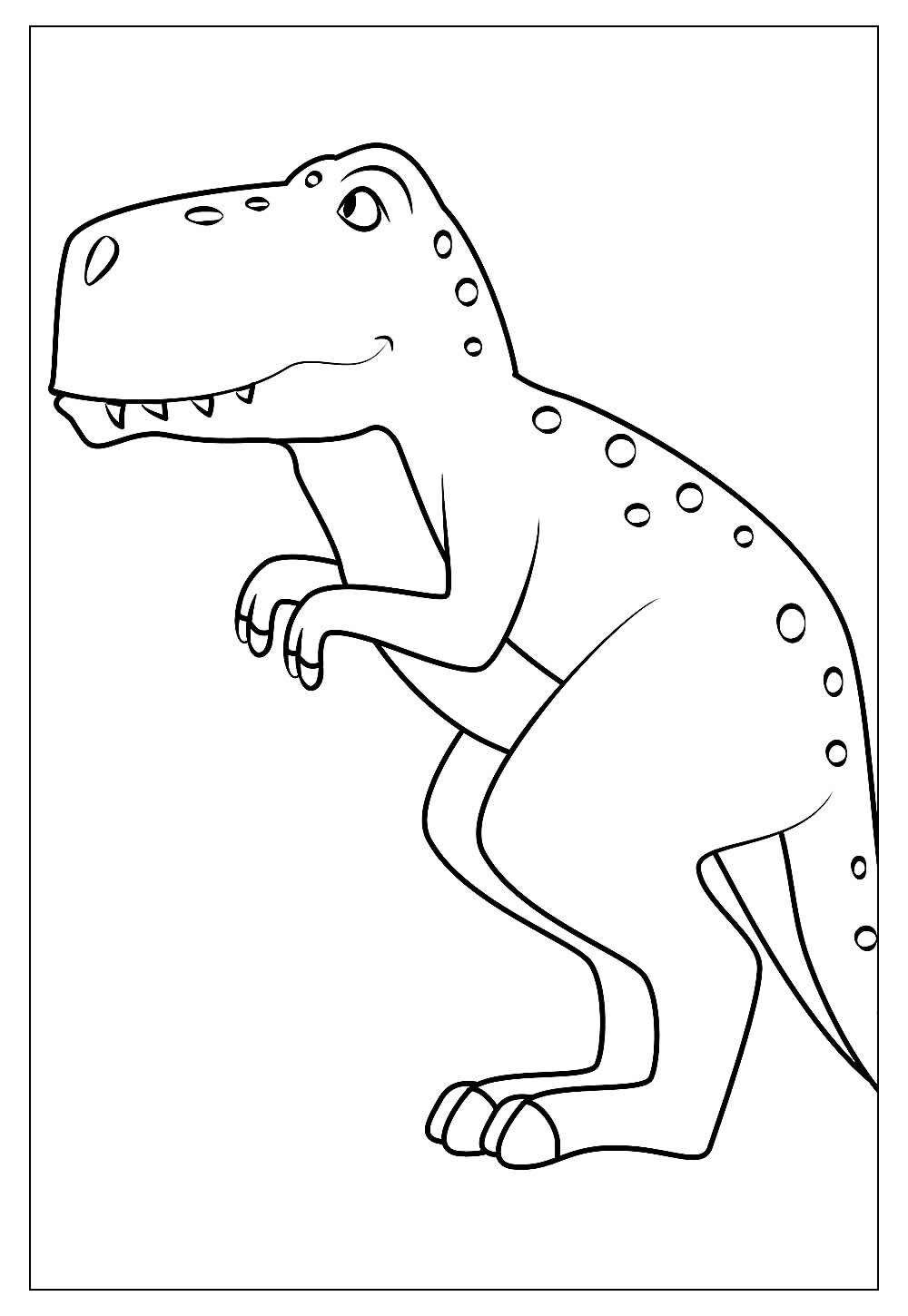 Desenhos de Dinossauro para pintar