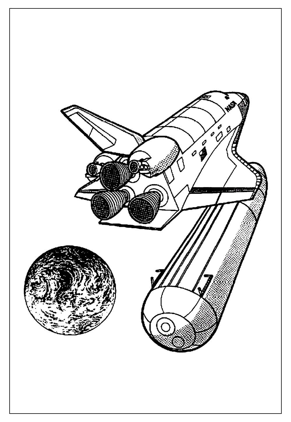 Desenhos De Foguete Para Colorir E Pintar Tudo Para Colorir