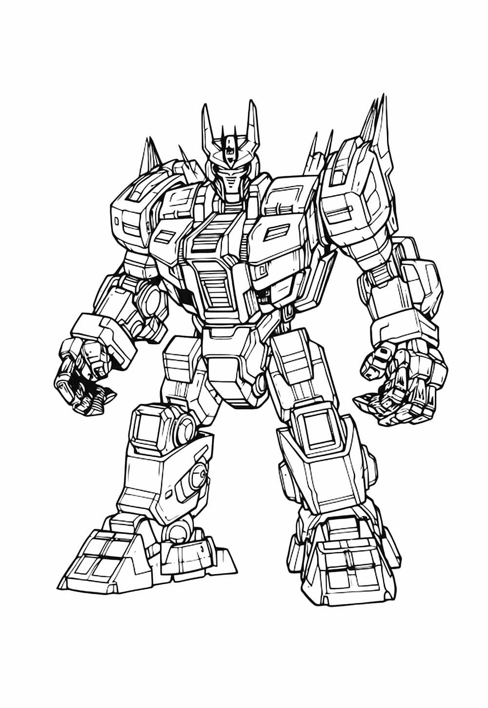 Desenho dos Transformers em PDF