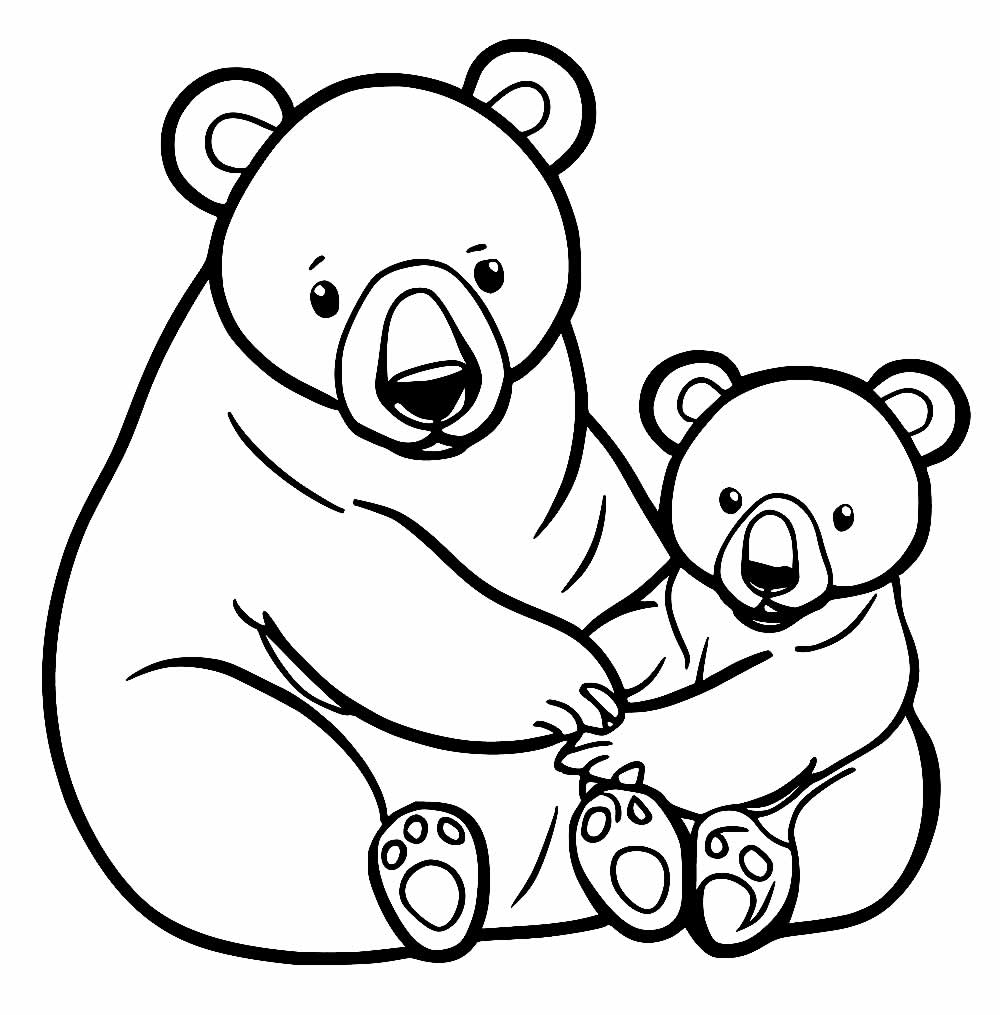 Desenho de Ursos