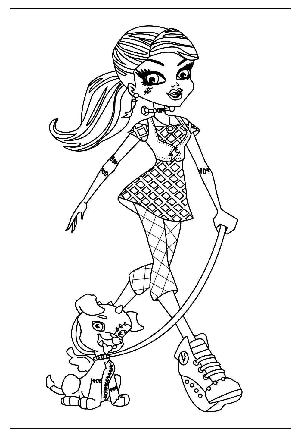 Monster High - 365 Atividades E Desenhos Para Colorir - SBS