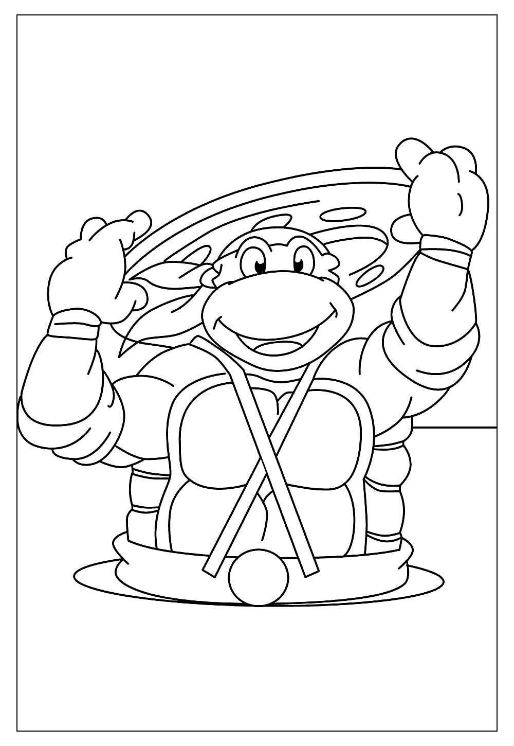 desenhos das Tartarugas Ninja para colorir, pintar, imprimir! Moldes e  riscos das tartarugas n…