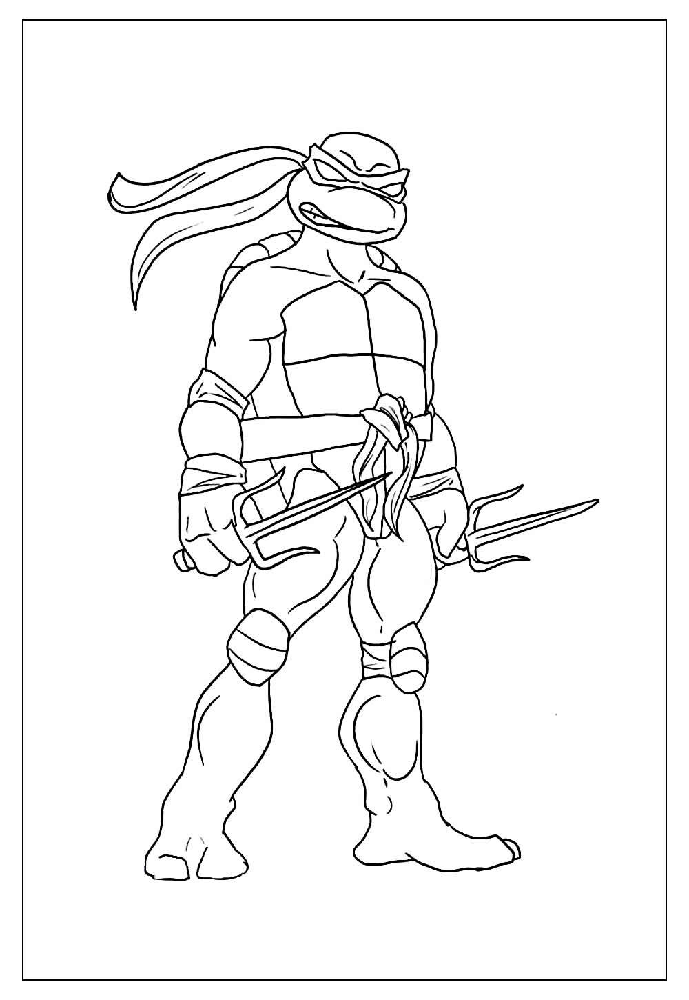 30 Desenhos das Tartarugas Ninja para Pintar/Colorir  Tartarugas ninjas,  Páginas para colorir, Tartaruga desenho