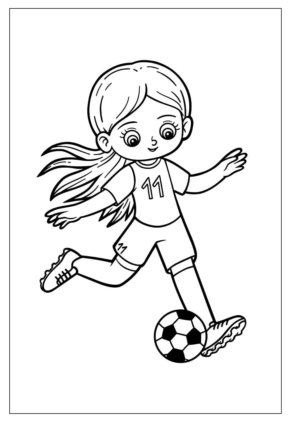 Desenhos de Futebol para Colorir e Pintar - Tudo Para Colorir
