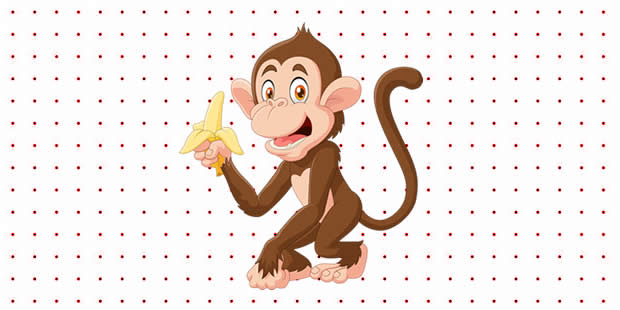 40 Desenhos de Macacos fofos para Colorir