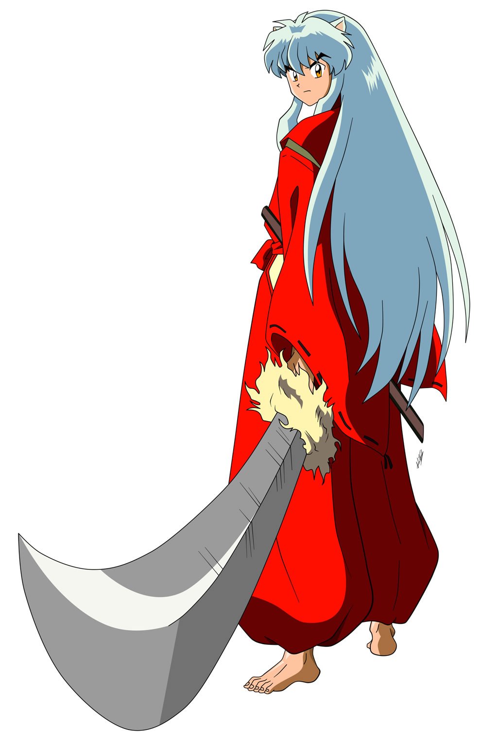 Desenhos do InuYasha para Colorir e Pintar - Tudo Para Colorir