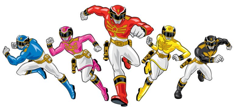 Desenhos dos Power Rangers - Modelos para Colorir