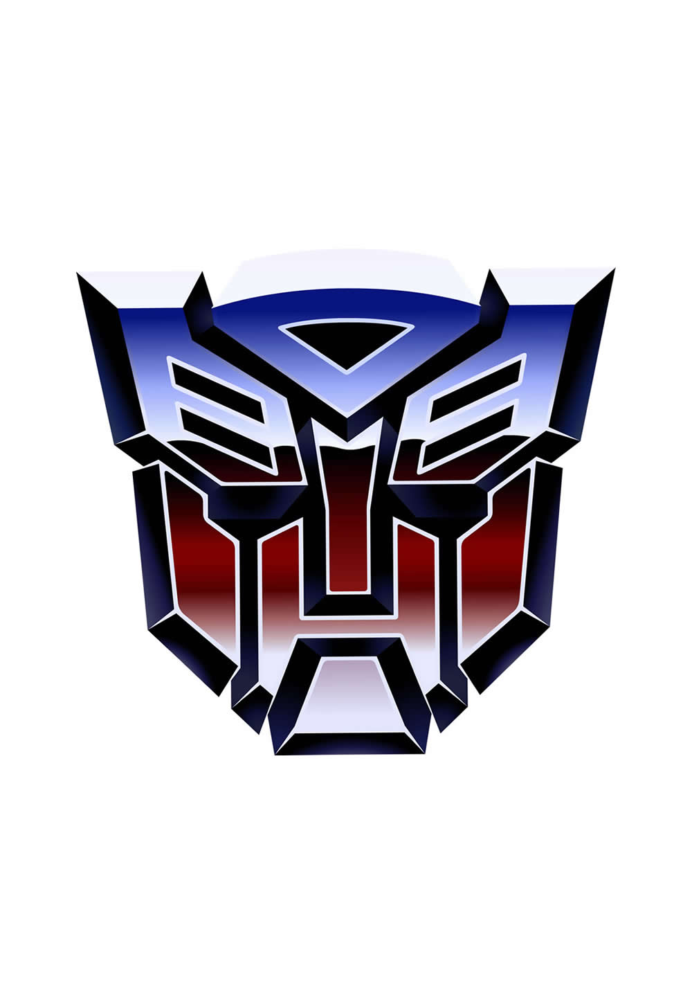 Escudo dos Transformers para imprimir