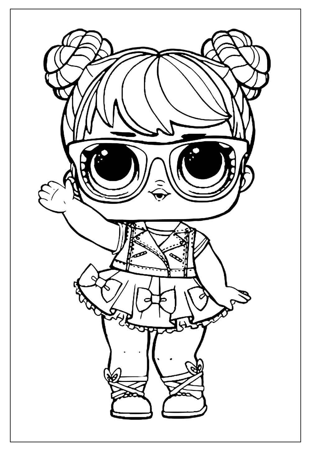 Desenhos da boneca LOL para imprimir e colorir - Página 2 de 2 - Blog Ana  Giovanna