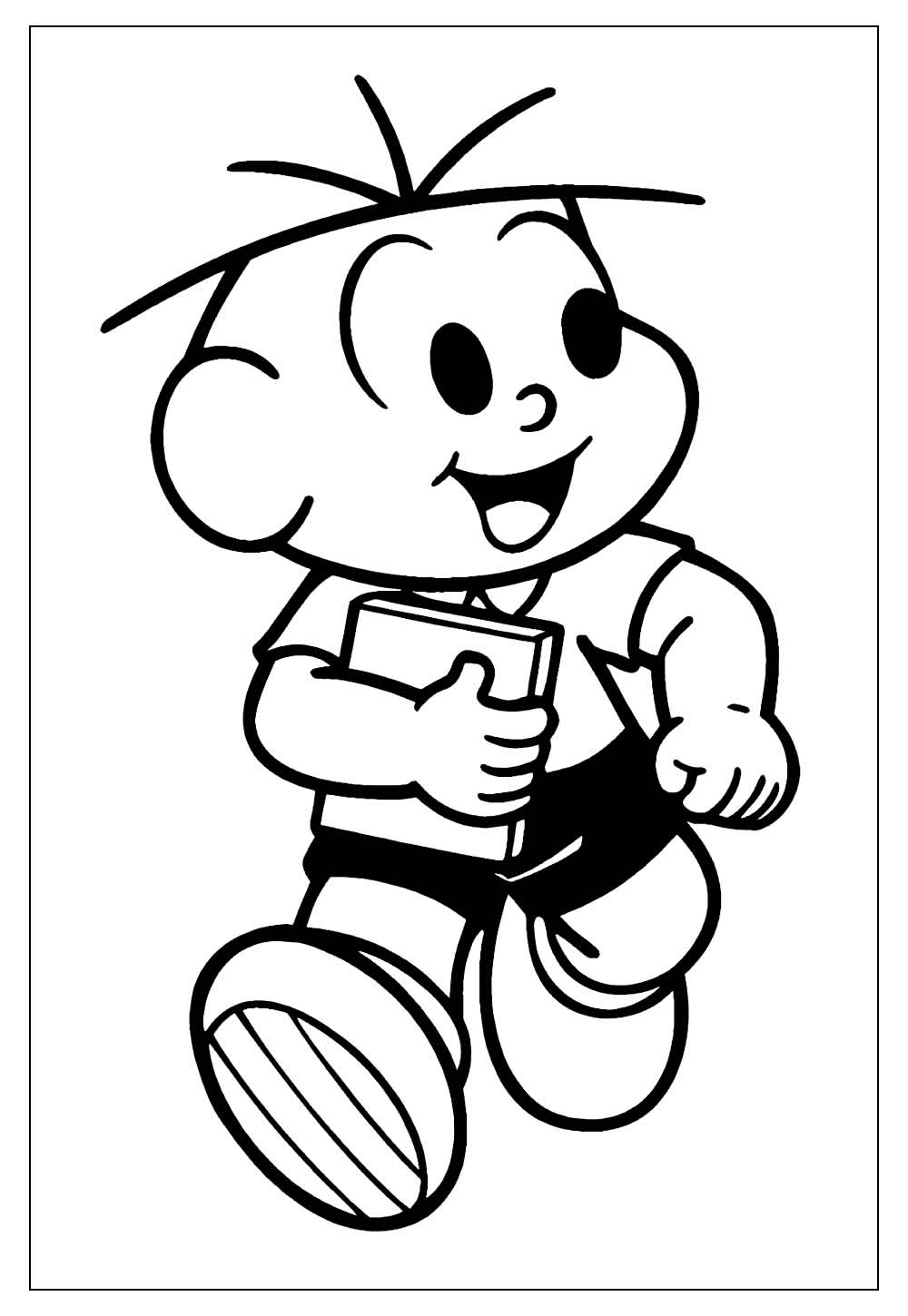 Desenhos da Turma da Mônica para Colorir e Pintar