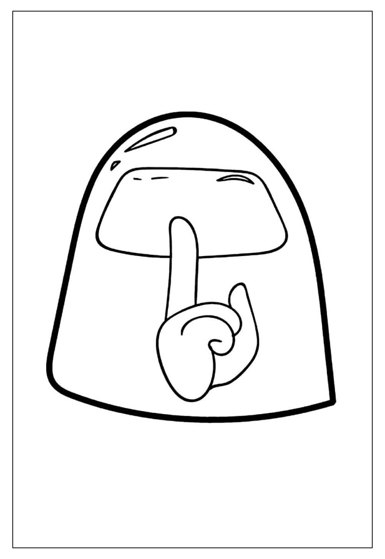 Desenhos do Among Us para Colorir e Pintar - Tudo Para Colorir