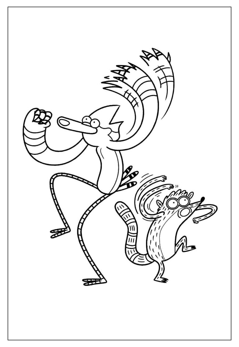 Desenhos de Apenas um Show para Colorir e Pintar