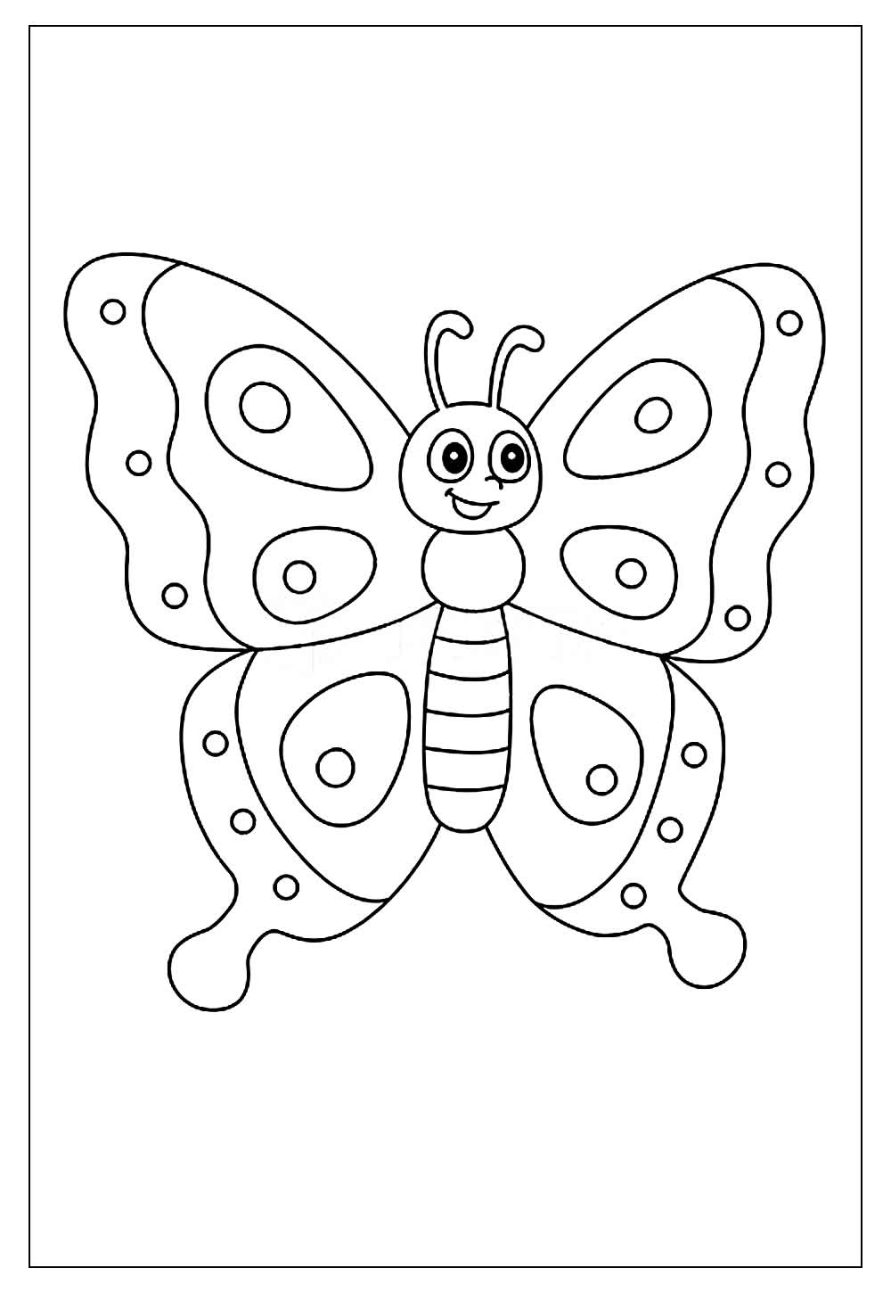 Desenhos de Borboletas para Colorir e Pintar - Tudo Para Colorir